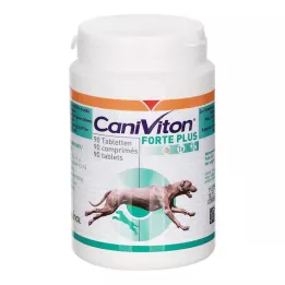 CANIVITON Forte Plus Erg.Futterm.Tbl.f.Dog/Cat, 90 szt