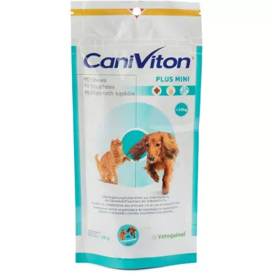 CANIVITON Plus mini Diät-Erg.Futterm.Chews f.Hu/Ka, 90 szt