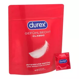 DUREX Prezerwatywy Sensitive Gossamer, 40 szt
