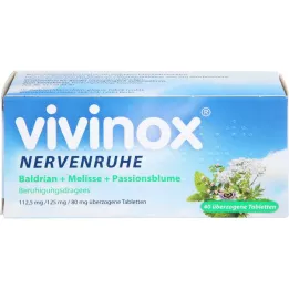 VIVINOX Nerve Rest Baldr.+Mel.+Passion.Calm.Drag., 40 szt