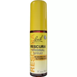 BACHBLÜTEN Oryginalny bezalkoholowy spray Rescura, 20 ml