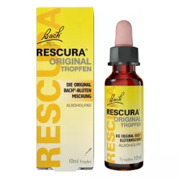 BACHBLÜTEN Oryginalne bezalkoholowe krople Rescura, 10 ml