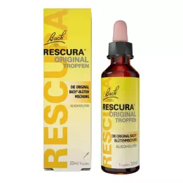 BACHBLÜTEN Oryginalne bezalkoholowe krople Rescura, 20 ml