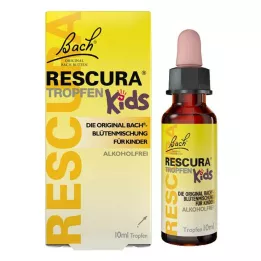 BACHBLÜTEN Original Rescura Kids Tro.bezalkoholowy, 10 ml