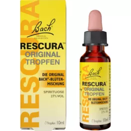 BACHBLÜTEN Oryginalne krople Rescura z alkoholem, 10 ml