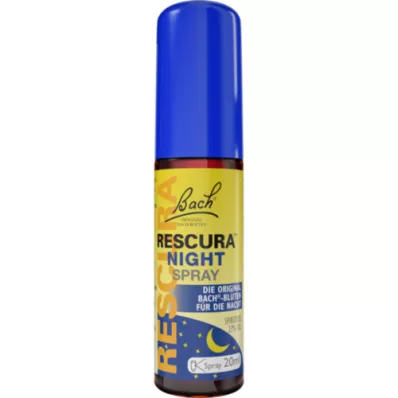 BACHBLÜTEN Original Rescura Night Spray z alkoholem, 20 ml
