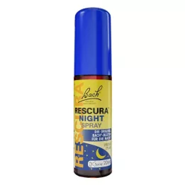 BACHBLÜTEN Original Rescura Night Spray z alkoholem, 20 ml
