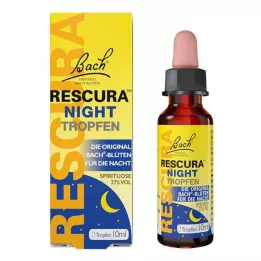 BACHBLÜTEN Original Rescura Night Tro.m.Alcohol, 10 ml