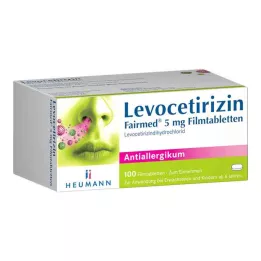 LEVOCETIRIZIN Fairmed 5 mg tabletki powlekane, 100 szt