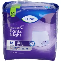 TENA PANTS spodnie jednorazowe nocne super M, 10 szt