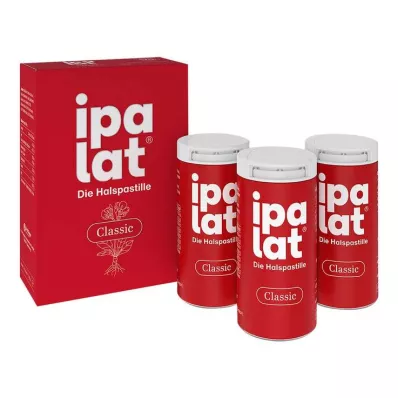 Ipalat pastylki do ssania na gardło klasyczne, 120 sztuk Ipalat pastylki do ssania na gardło klasyczne, 120 sztuk