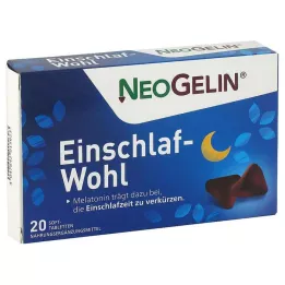 NEOGELIN Einschlaf-Wohl tabletki do żucia, 20 szt