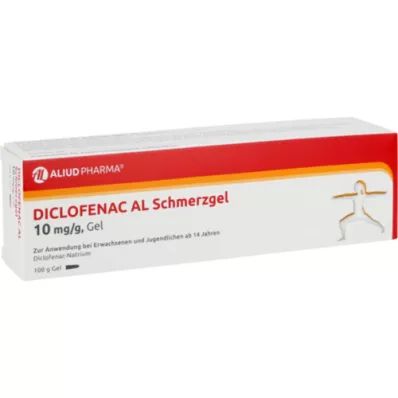 DICLOFENAC AL Żel przeciwbólowy 10 mg/g, 100 g