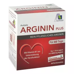 ARGININ PLUS Pałeczki witaminy B1+B6+B12+kwas foliowy, 60X5,9 g