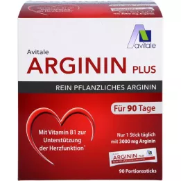 ARGININ PLUS Pałeczki witaminy B1+B6+B12+kwas foliowy, 90X5,9 g