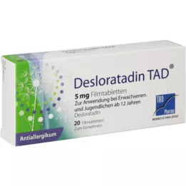DESLORATADIN TAD Tabletki powlekane 5 mg, 20 szt
