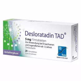 DESLORATADIN TAD Tabletki powlekane 5 mg, 20 szt