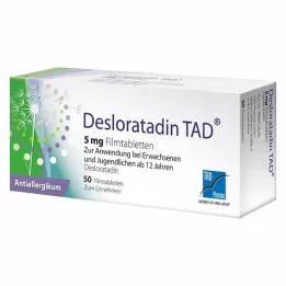 DESLORATADIN TAD Tabletki powlekane 5 mg, 50 szt
