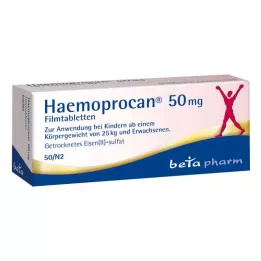 HAEMOPROCAN Tabletki powlekane 50 mg, 50 szt
