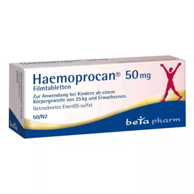 Hemoprocan 50 mg tabletki powlekane (50 sztuk) Hemoprocan 50 mg tabletki powlekane (50 sztuk)