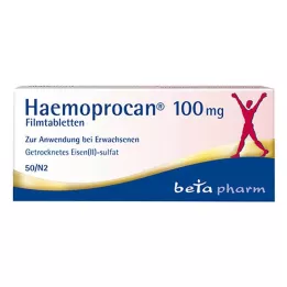 HAEMOPROCAN Tabletki powlekane 100 mg, 50 szt