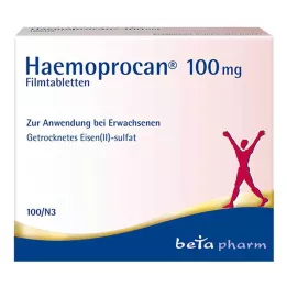 HAEMOPROCAN Tabletki powlekane 100 mg, 100 szt