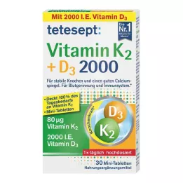 TETESEPT Witamina K2+D3 2000 tabletek, 30 szt