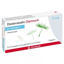 Desloratadyna Glenmark 5 mg tabletki, 7 szt
