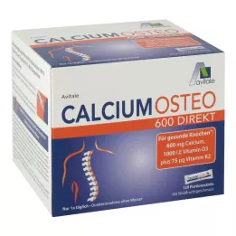 CALCIUM OSTEO 600 Direct Portion Sticks, 120 szt