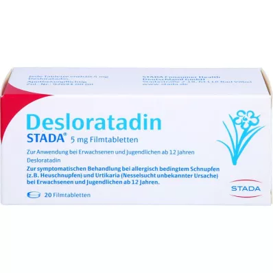 DESLORATADIN STADA Tabletki powlekane 5 mg, 20 szt