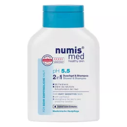 NUMIS med pH 5.5 Żel pod prysznic 2w1 &amp; Szampon, 200 ml