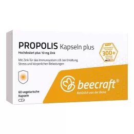 BEECRAFT Propolis Capsules Plus, 60 kapsułek