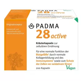 PADMA 28 aktywnych kapsułek, 200 szt