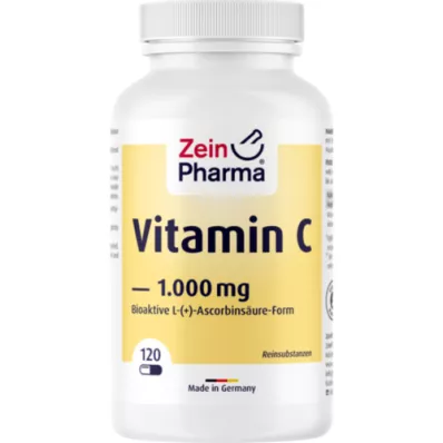 VITAMIN C 1000 mg ZeinPharma Capsules, 120 kapsułek