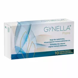 GYNELLA Czopki dopochwowe Flora, 10 szt