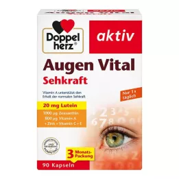 DOPPELHERZ Augen Vital Sehkraft aktiv Capsules, 90 kapsułek