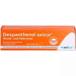 DEXPANTHENOL axicur krem na rany i gojenie 50 mg/g, 20 g
