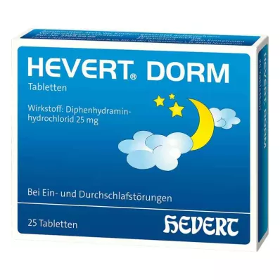 HEVERT DORM Tabletki, 25 szt
