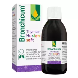 BRONCHICUM Syrop tymiankowy na kaszel, 200 ml