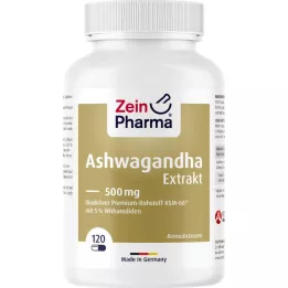 ASHWAGANDHA EXTRAKT Kapsułki 500 mg, 120 szt