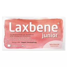 LAXBENE junior 4 g Neutralny PLE Kdr.6 Mon.-8 lat, 30X4 g