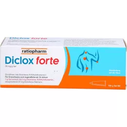 DICLOX forte 20 mg/g żel, 100 g