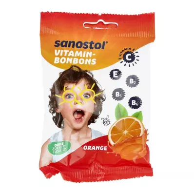 Sanostol Cukierki Witaminowe Pomarańczowe (75 g) Sanostol Cukierki Witaminowe Pomarańczowe (75 g)