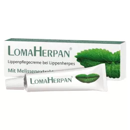 LOMAHERPAN Krem do pielęgnacji ust z wyciągiem z melisy, 5 ml