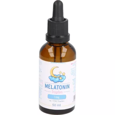 MELATONIN 1 mg/6 kropli, 50 ml