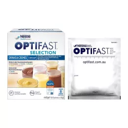 OPTIFAST Napoje Wybrane & Kremy w proszku, 8X55 g