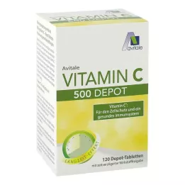 VITAMIN C 500 mg Depot tabletki, 120 szt