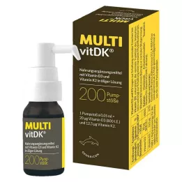 MULTIVITDK Roztwór witaminy D3+K2, 10 ml