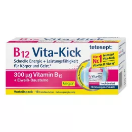 TETESEPT B12 Vita-Kick 300 µg Trinkamp.Vorteilspa., 18 szt