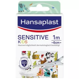 HANSAPLAST Czuły plaster dziecięcy 6 cmx1 m, 1 szt